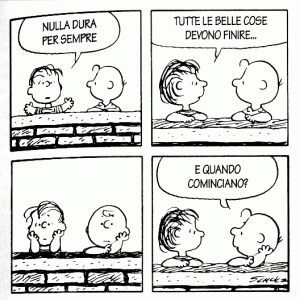 Come affrontare il disagio - Charlie Brown - uym